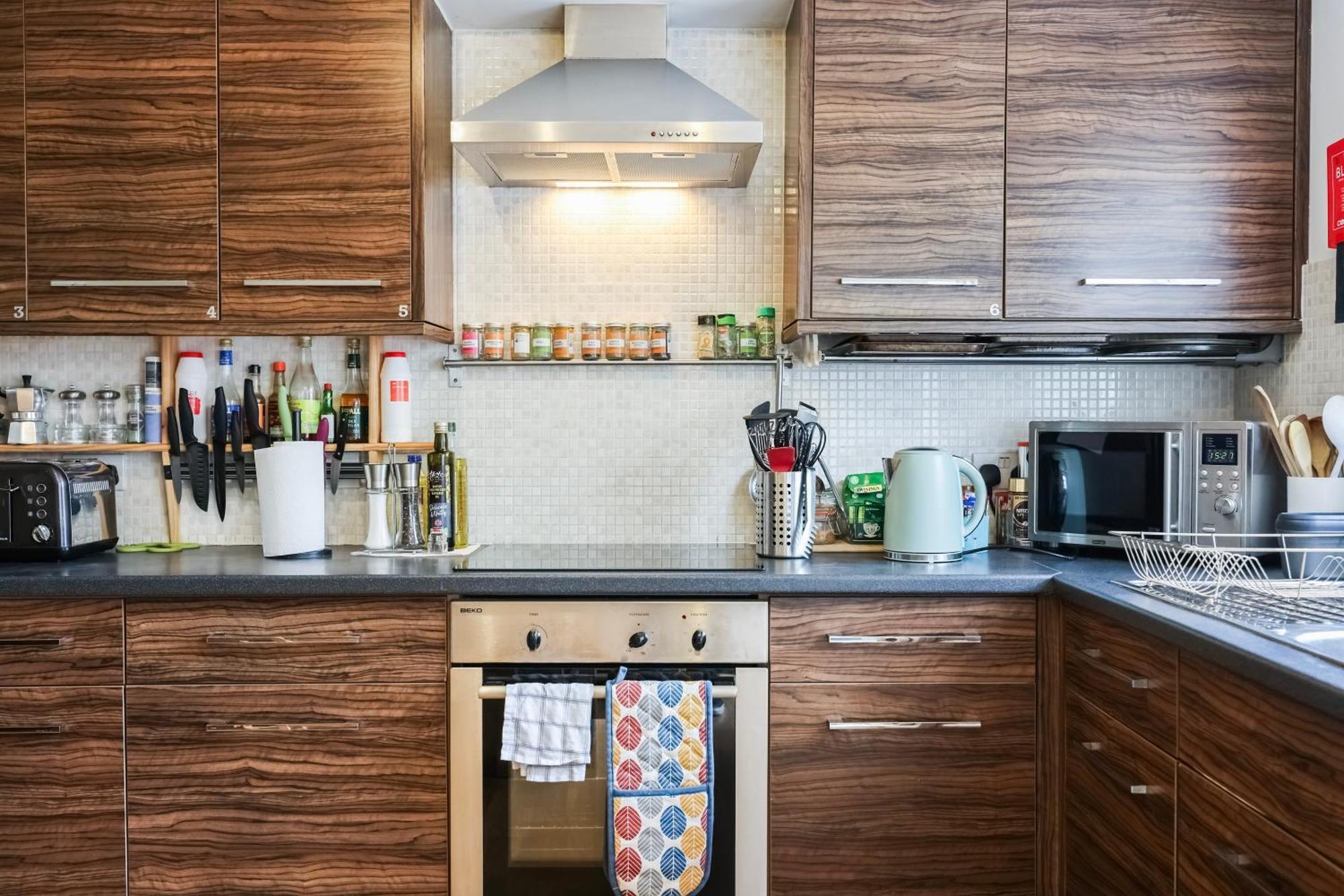 Vibrant Clapham Double Bedroom Londra Esterno foto