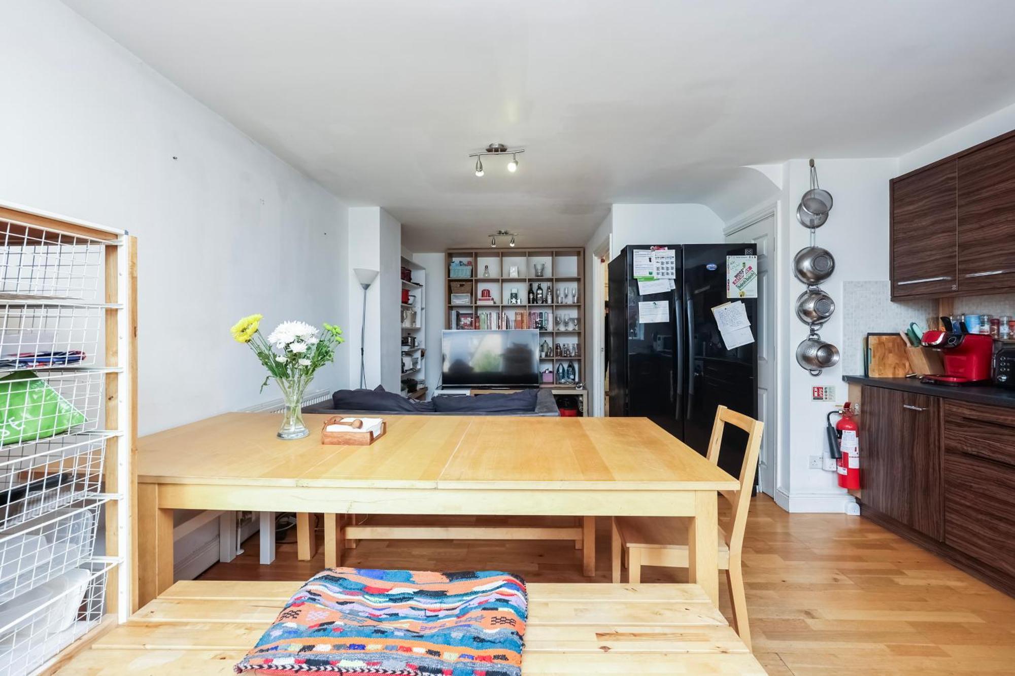 Vibrant Clapham Double Bedroom Londra Esterno foto