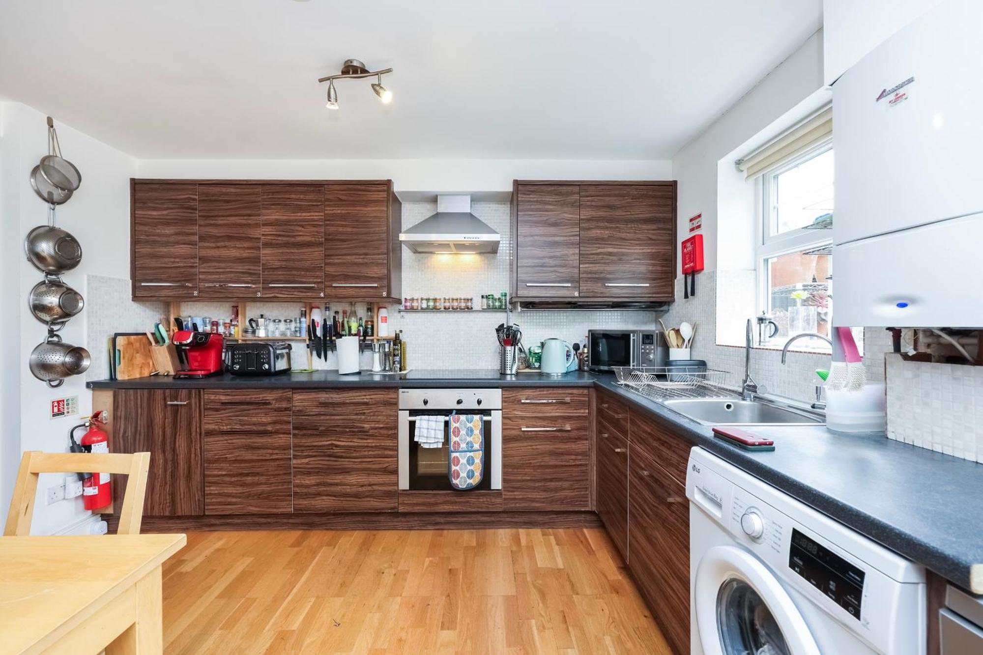 Vibrant Clapham Double Bedroom Londra Esterno foto